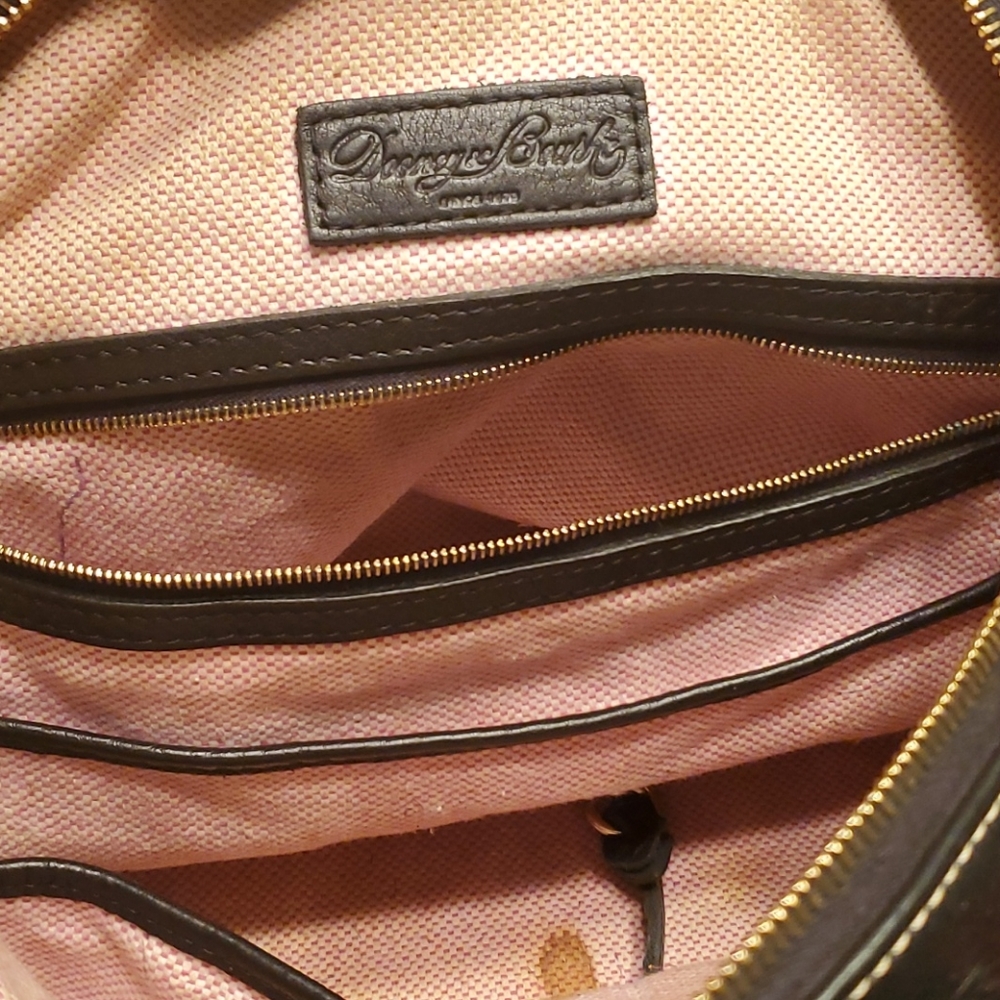 Dooney &Bourke|| Black leather bag - Picture 7 of 12